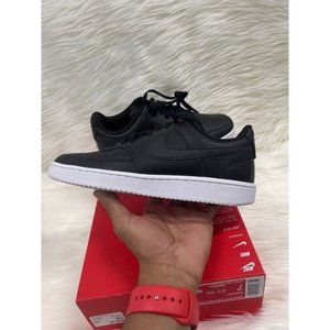 Wmns court vision Low ( black leather )